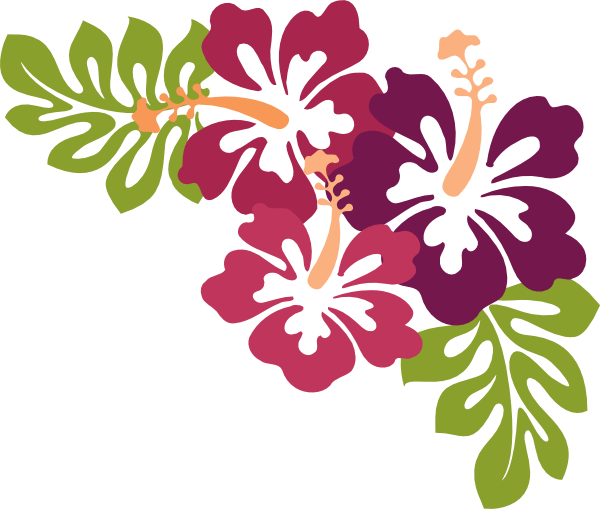 Hawaiian Luau Transparent Images Png (white, olive, purple, chocolate)