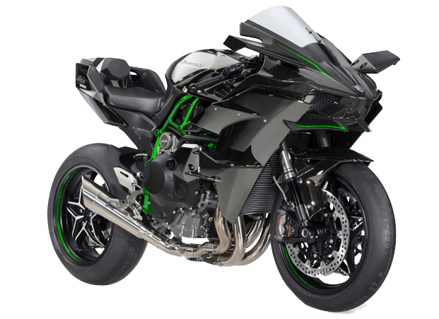 Kawasaki Transparent Background (gray, black, indigo)