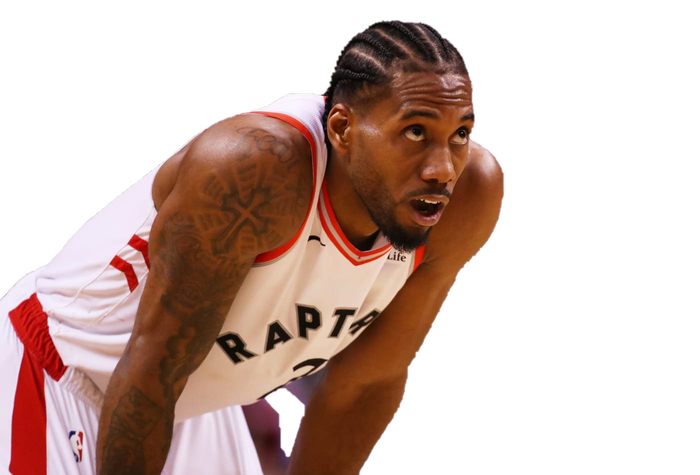 Kawhi Leonard Toronto Raptors Png File (lavender, maroon, black)