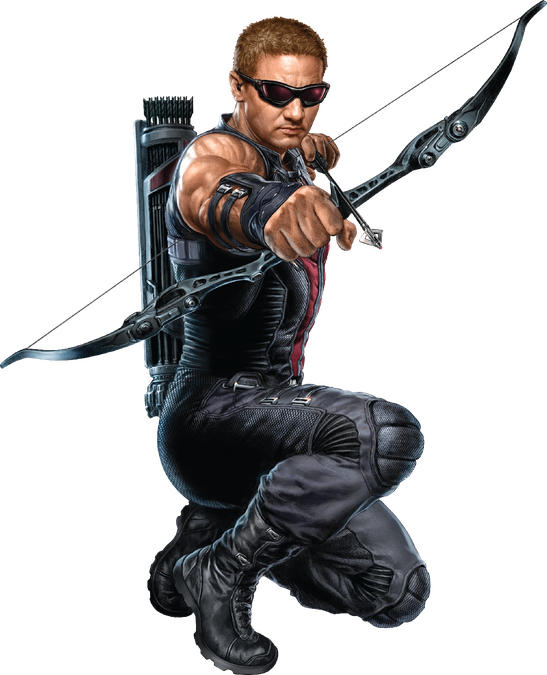 Hawkeye Png Clipart (black)