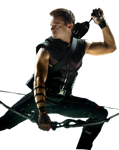 Hawkeye Png Picture (black)