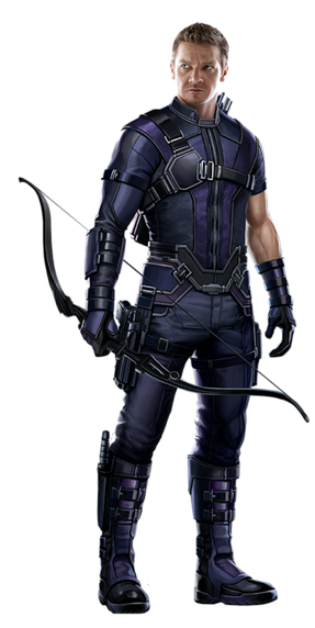 Hawkeye Transparent Png (indigo, black)