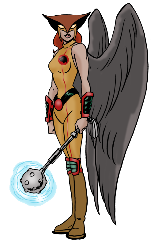 Hawkgirl Png Image (indigo, gray, white)