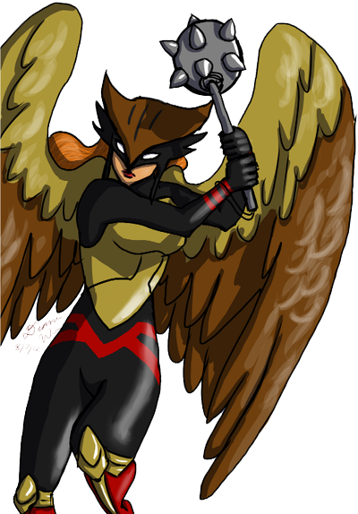 Hawkgirl Png Pic (olive, chocolate, white, black, maroon)