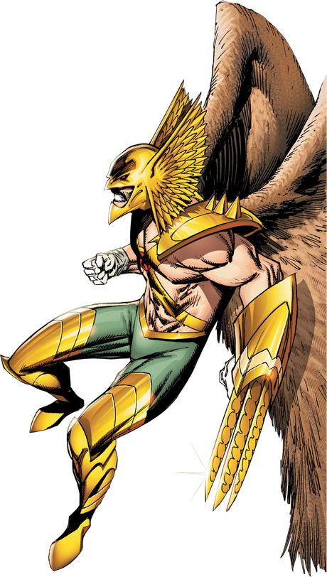 Hawkman Transparent Background (black)