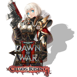 Dawn Of War Logo Png Image (black)