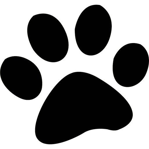 Paws Png Clipart (black)