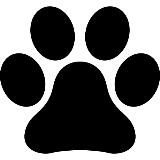 Paws Png Photo (lavender, black, indigo, white)