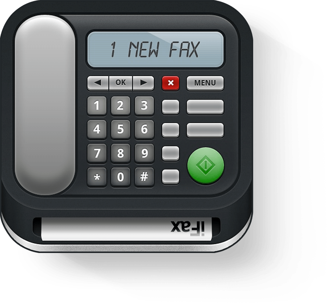 Fax Machine Png Image (black, gray)