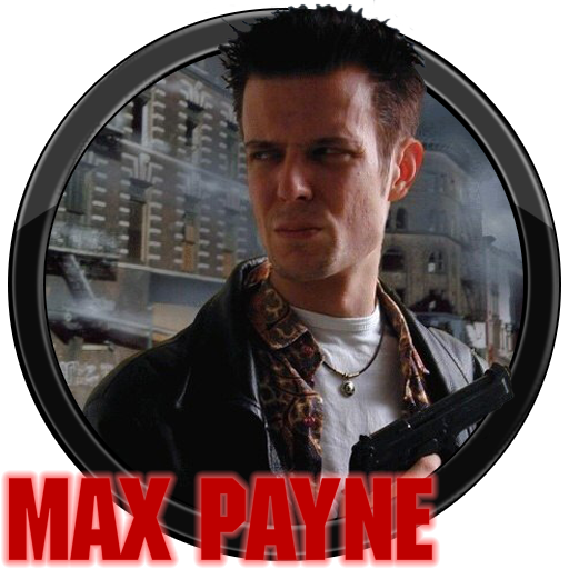 Max Payne Cover Png Photo (indigo, black, maroon, white)