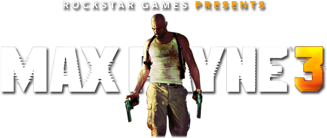 Max Payne Logo Png Pic (black, lavender, white, silver)