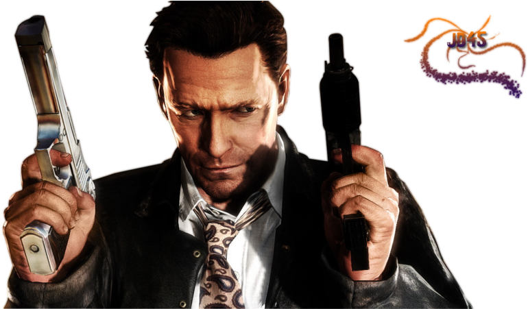 Max Payne Png File (black)