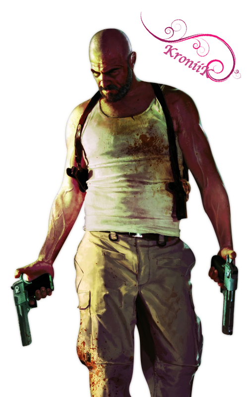 Max Payne Png Pic (black, lavender, white)