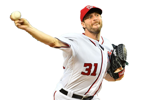 Max Scherzer Png Hd Isolated (white, lavender, black)