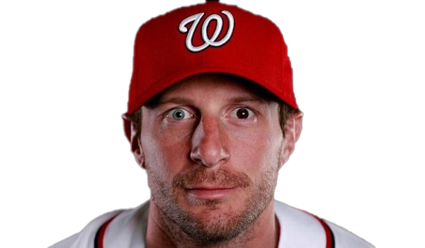 Max Scherzer Png (white, maroon, lavender)