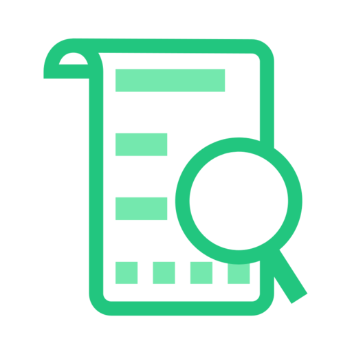 Tax Inquiry Free Png Icon (mint, black, teal)