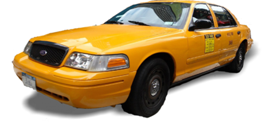 Taxi Car Png Picture (black, gray, white)