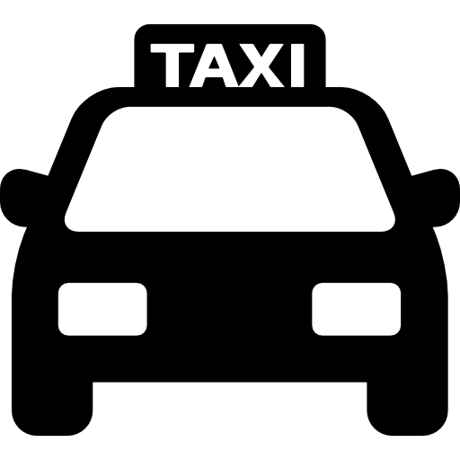 Taxi Car (indigo, gray, white, black, silver)