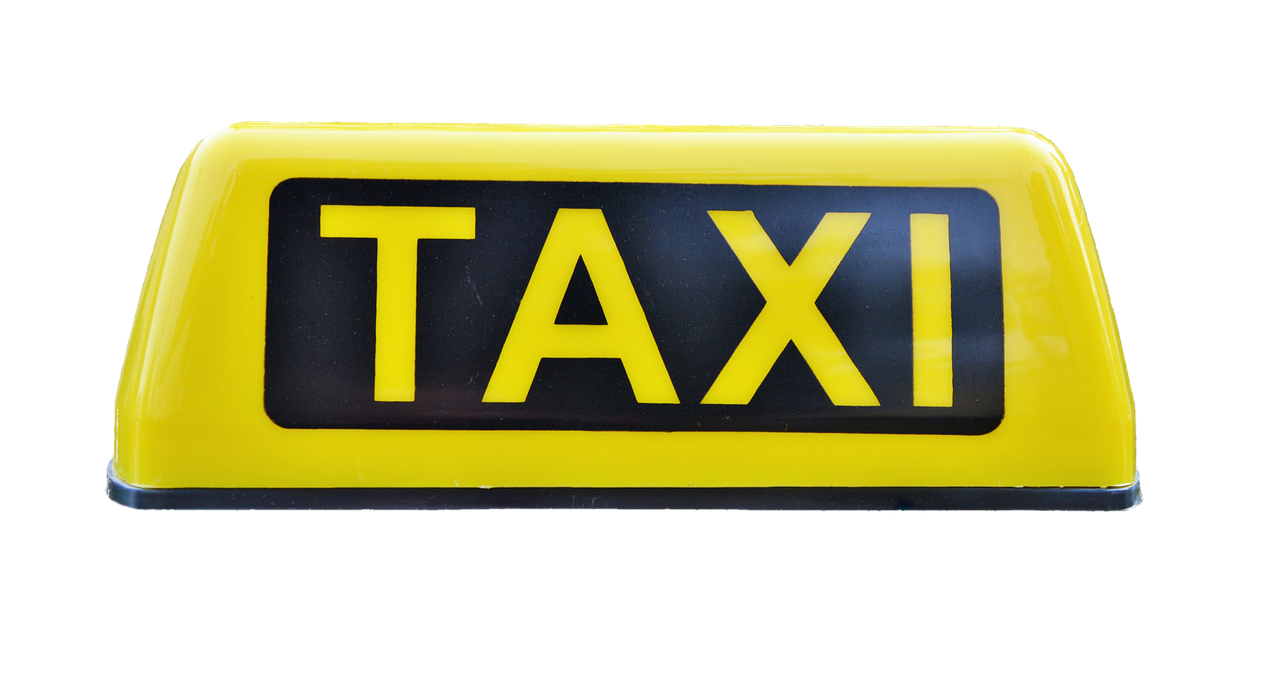 Taxi Logo Png Photo (gold, black, pink)