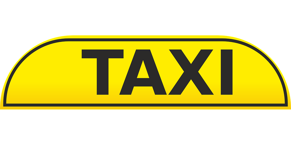 Taxi Logo Png Pic (olive, gold, orange, yellow, black)