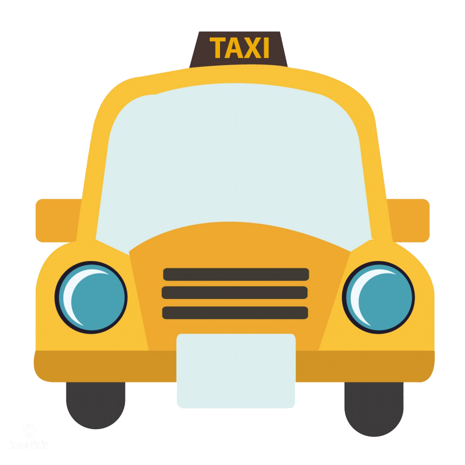 Taxi Png Clipart (chocolate, gold, orange, white, lavender)