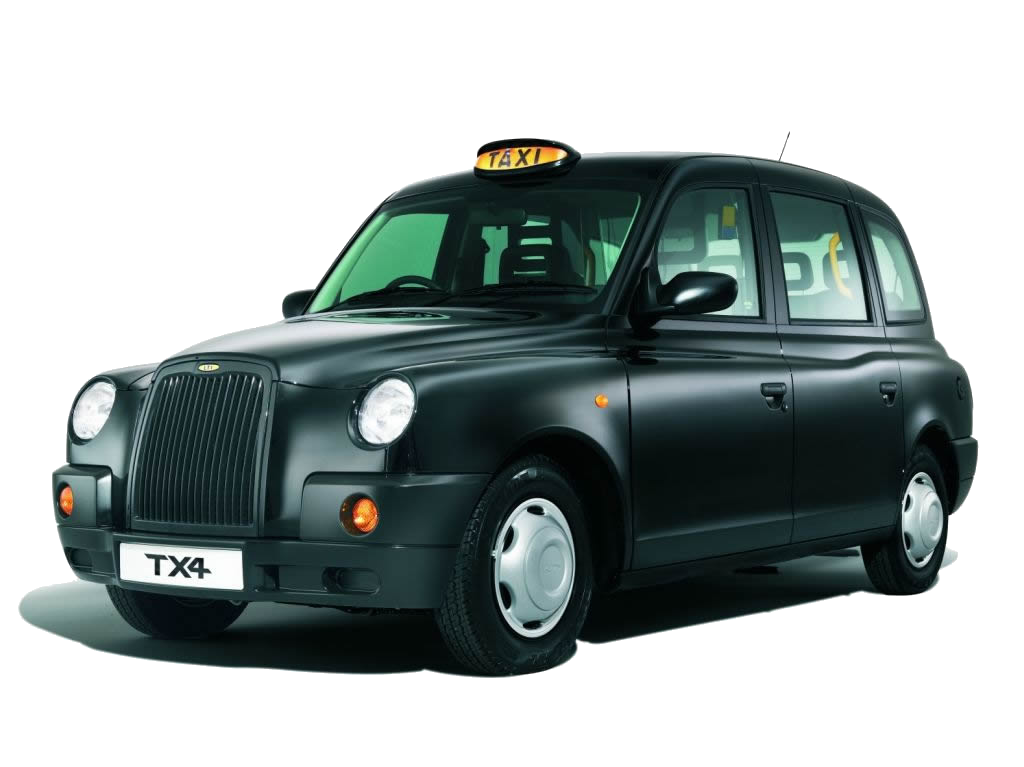 Taxi Png Cutout (black)