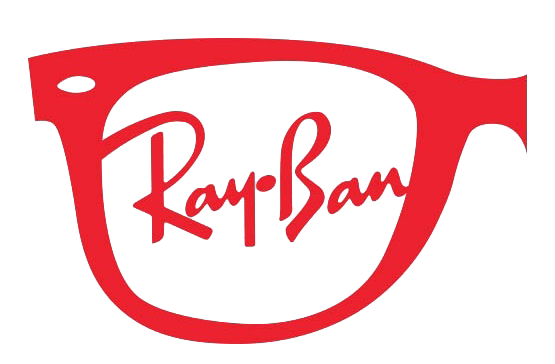 Ray Ban Logo Png Transparent Image (red, white)