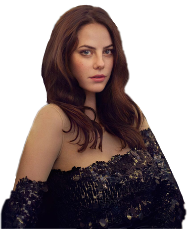 Kaya Scodelario Face Png File (black)