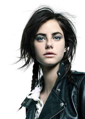 Kaya Scodelario Face Transparent Png (black)