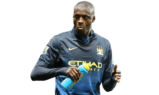 Yaya Toure Png File (black, gray)