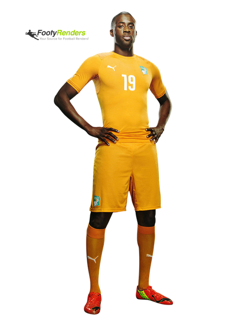 Yaya Toure Png Free Download (black, orange)