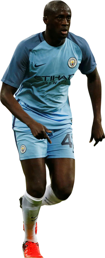 Yaya Toure Png Isolated Image (black)