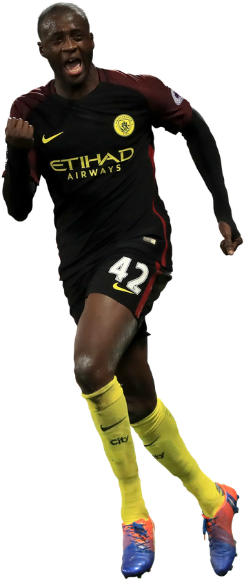 Yaya Toure Png Isolated Photo (black)