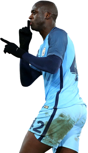 Yaya Toure Png (black)