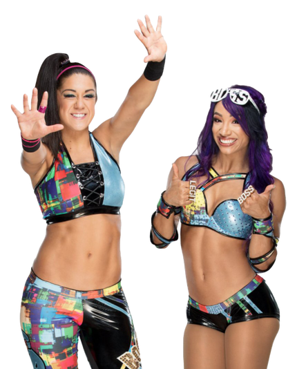 Bayley Wwe Wrestler Png File (salmon, black)