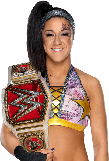 Bayley Wwe Wrestler Png Transparent Image (salmon, black)