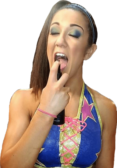 Bayley Wwe Wrestler Transparent Background (black, navy, gray)