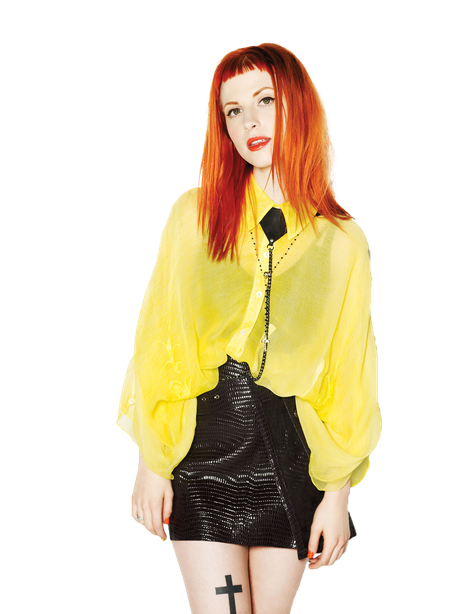 Hayley Williams Png Free Download (black)