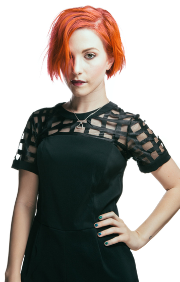 Hayley Williams Png Pic (black, white)