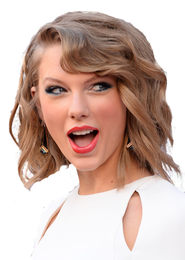 Taylor Swift Png Photo (black, lavender, white)