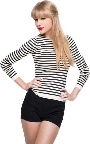 Taylor Swift Png Transparent (black)