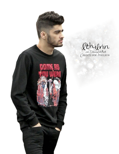 Zayn Malik Png Picture (black)