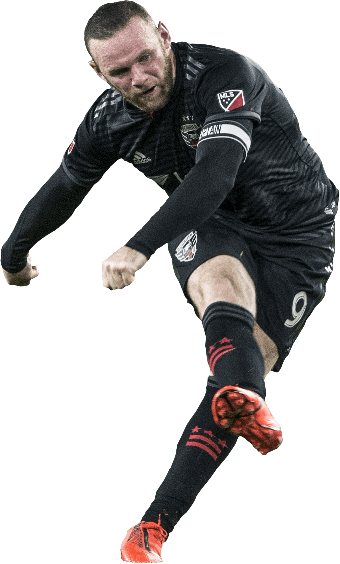 Wayne Rooney Png Isolated Image (black)