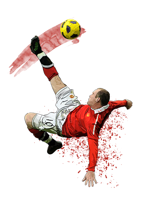 Wayne Rooney Png Photo (maroon, black)