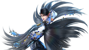 Bayonetta 2 Png Image (black, indigo)