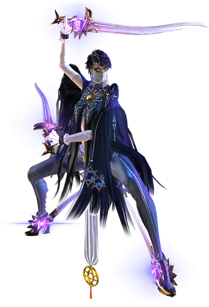 Bayonetta 2 Png (black, plum)