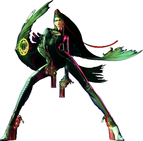 Bayonetta 2 Transparent Isolated Images Png (black)