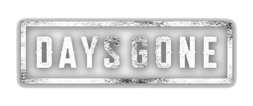 Days Gone Png File (white, silver)