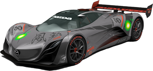 Mazda Furai Png Hd (indigo, black)