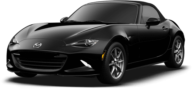 Mazda Miata Png Isolated Image (black)